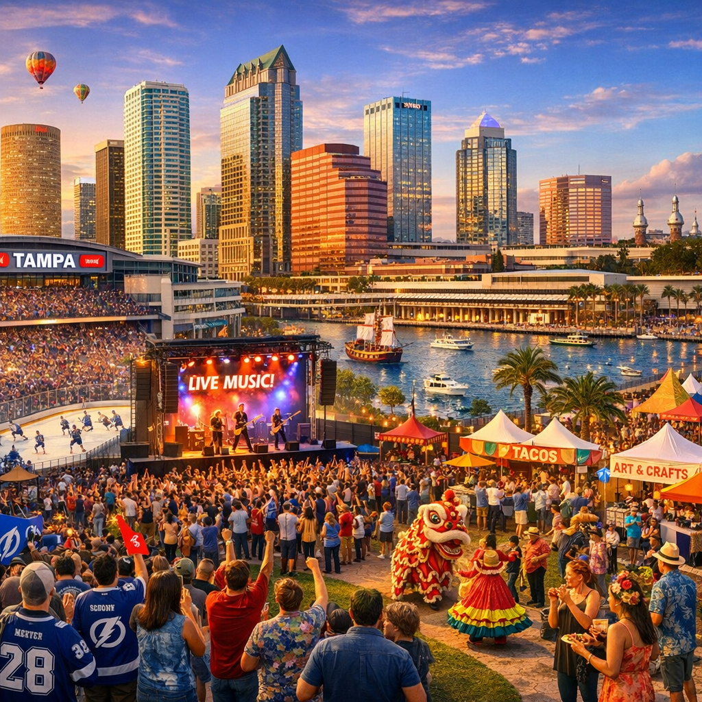 Tampa’s Upcoming Events: Sports, Music, and More
