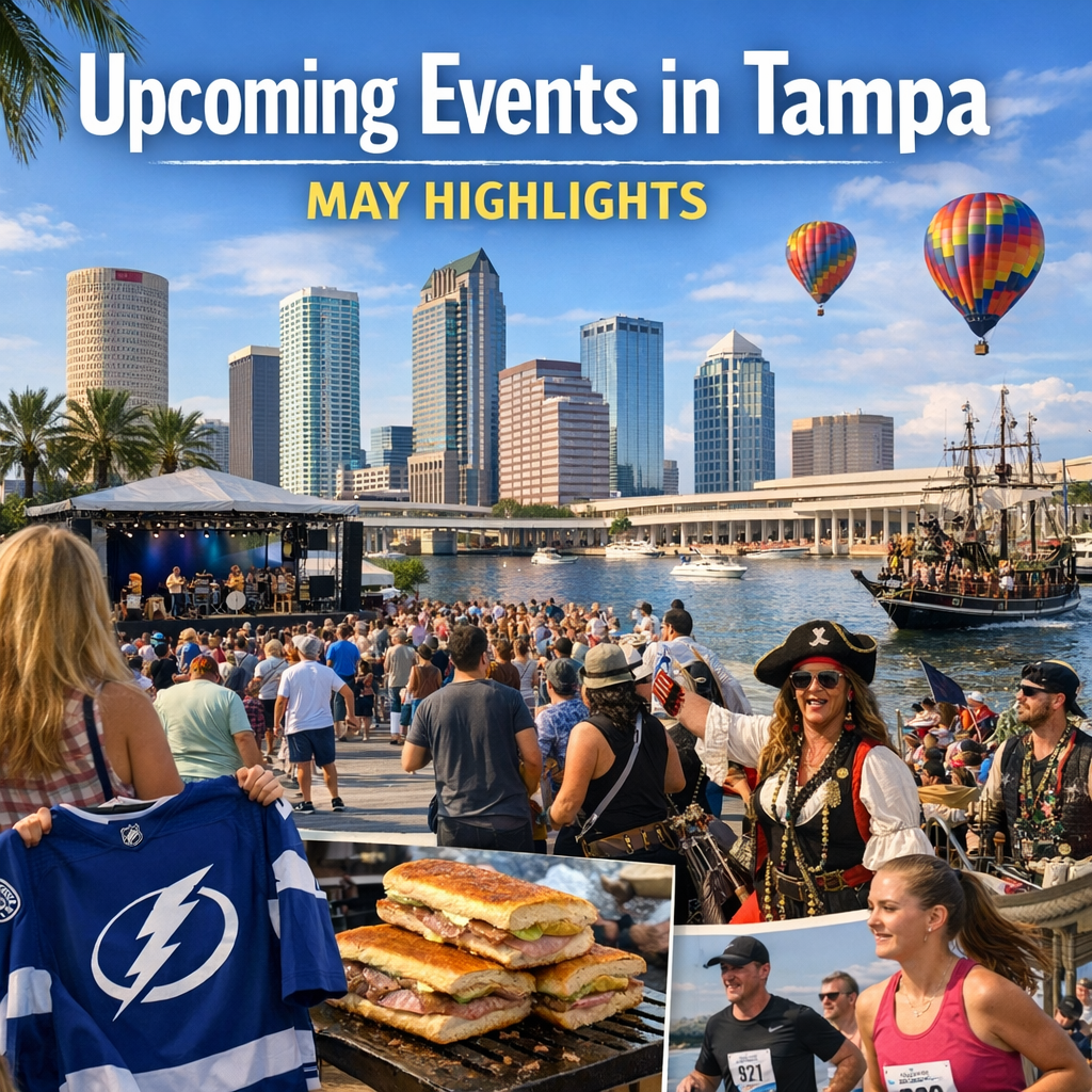 Upcoming Events in Tampa: May Highlights